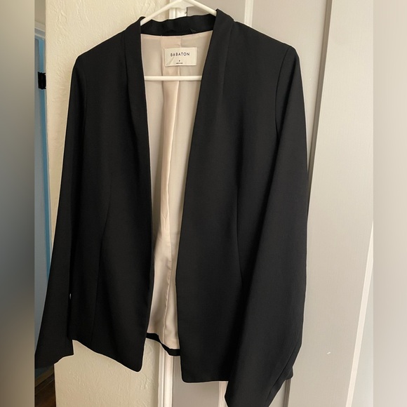Babaton Jackets & Blazers - Babaton Black Blazer Modern Minimalist Design